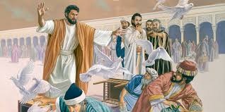 jesus chasse les vendeurs au temple
