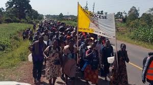 pelerins pour namugongo