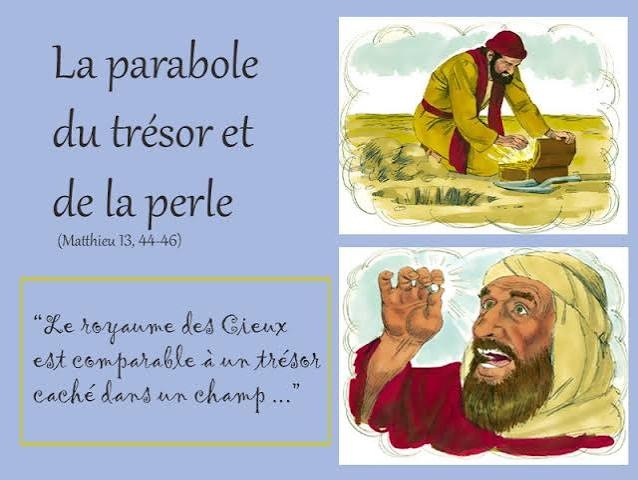 parabole tresor et perle