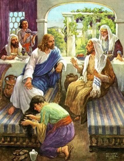 jesus et la femme pecheresse