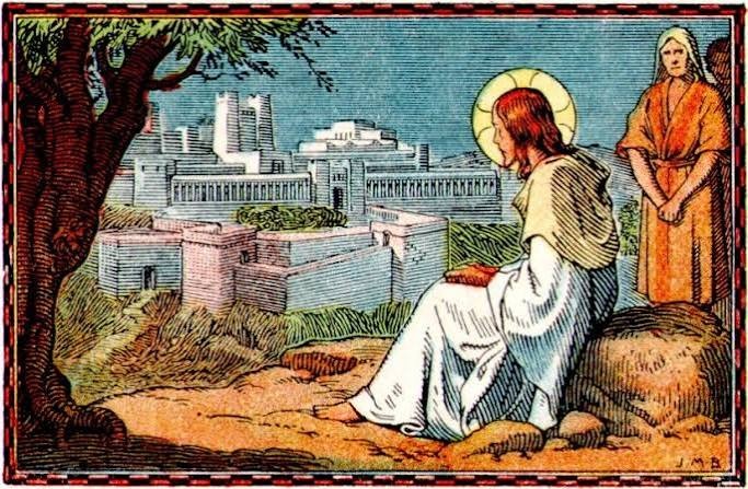 jesus pleure sur jerusalem